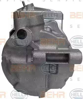 HELLA 8FK 351 176-531 - Компресор, климатизация vvparts.bg