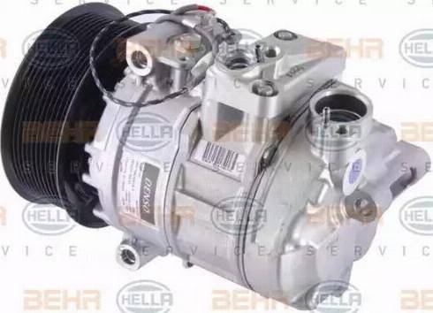 HELLA 8FK 351 176-031 - Компресор, климатизация vvparts.bg