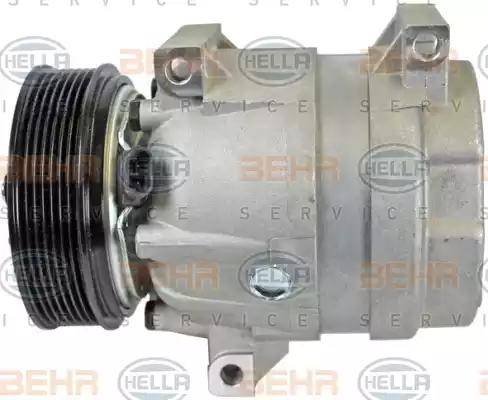 HELLA 8FK 351 340-981 - Компресор, климатизация vvparts.bg