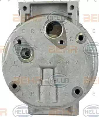 HELLA 8FK 351 340-981 - Компресор, климатизация vvparts.bg