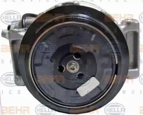 HELLA 8FK 351 340-401 - Компресор, климатизация vvparts.bg