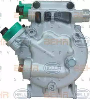 HELLA 8FK 351 340-041 - Компресор, климатизация vvparts.bg