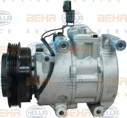 HELLA 8FK 351 340-051 - Компресор, климатизация vvparts.bg