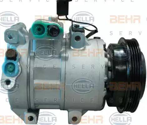 HELLA 8FK 351 340-051 - Компресор, климатизация vvparts.bg