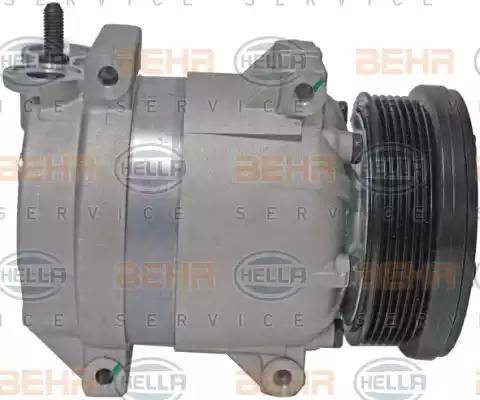 HELLA 8FK 351 340-191 - Компресор, климатизация vvparts.bg