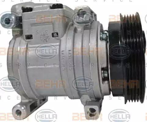 HELLA 8FK 351 340-151 - Компресор, климатизация vvparts.bg