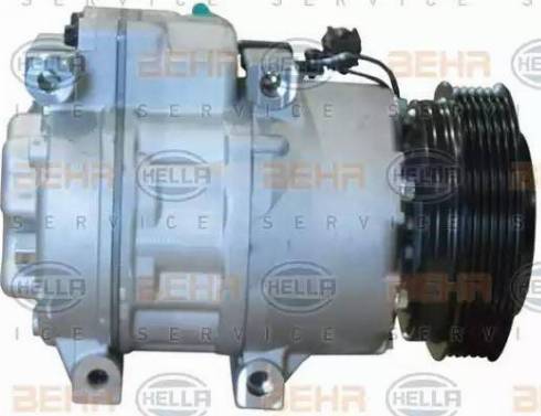 HELLA 8FK 351 340-181 - Компресор, климатизация vvparts.bg