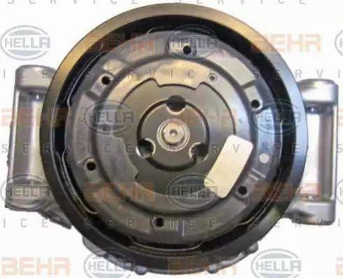 HELLA 8FK 351 340-391 - Компресор, климатизация vvparts.bg