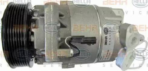 HELLA 8FK 351 340-341 - Компресор, климатизация vvparts.bg