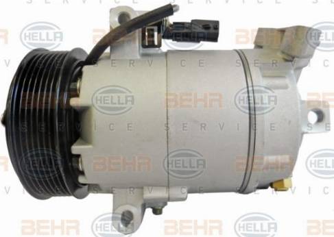 HELLA 8FK 351 340-701 - Компресор, климатизация vvparts.bg