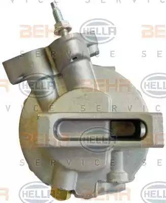 HELLA 8FK 351 340-711 - Компресор, климатизация vvparts.bg