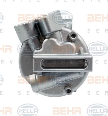 HELLA 8FK 351 340-721 - Компресор, климатизация vvparts.bg