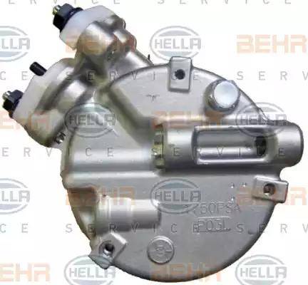 HELLA 8FK 351 341-101 - Компресор, климатизация vvparts.bg