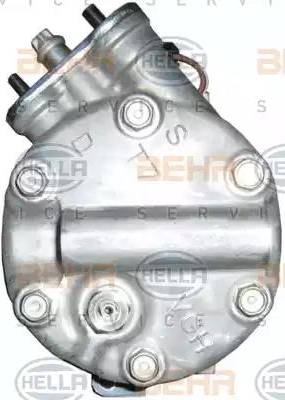 HELLA 8FK 351 316-901 - Компресор, климатизация vvparts.bg