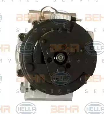 HELLA 8FK 351 316-521 - Компресор, климатизация vvparts.bg