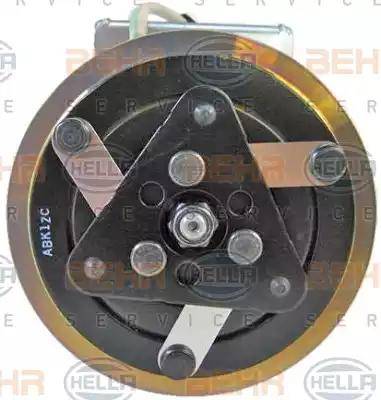 HELLA 8FK 351 316-011 - Компресор, климатизация vvparts.bg