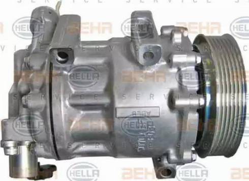 HELLA 8FK 351 316-111 - Компресор, климатизация vvparts.bg