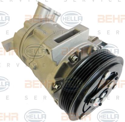 HELLA 8FK 351 316-861 - Компресор, климатизация vvparts.bg