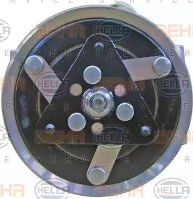 HELLA 8FK 351 316-391 - Компресор, климатизация vvparts.bg