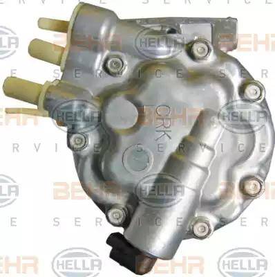 HELLA 8FK 351 316-381 - Компресор, климатизация vvparts.bg