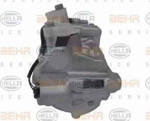 HELLA 8FK 351 316-291 - Компресор, климатизация vvparts.bg