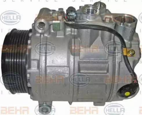 HELLA 8FK 351 316-771 - Компресор, климатизация vvparts.bg