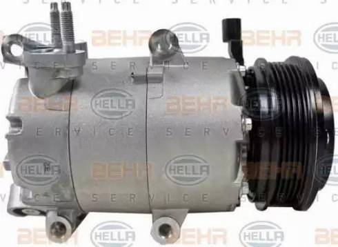 HELLA 8FK 351 339-491 - Компресор, климатизация vvparts.bg