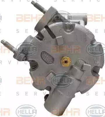 HELLA 8FK 351 339-381 - Компресор, климатизация vvparts.bg