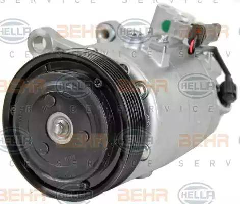 HELLA 8FK 351 339-231 - Компресор, климатизация vvparts.bg