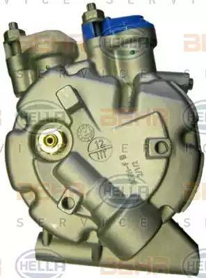 HELLA 8FK 351 334-041 - Компресор, климатизация vvparts.bg