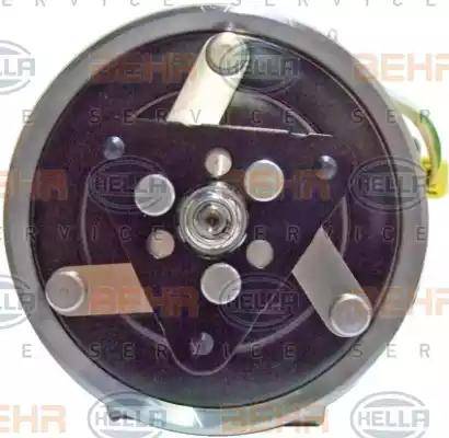 HELLA 8FK 351 334-191 - Компресор, климатизация vvparts.bg