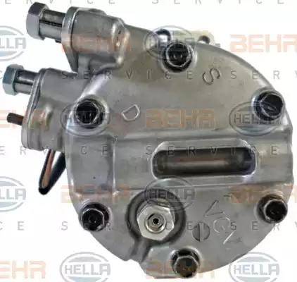 HELLA 8FK 351 334-151 - Компресор, климатизация vvparts.bg