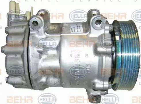 HELLA 8FK 351 334-171 - Компресор, климатизация vvparts.bg