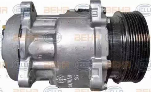 HELLA 8FK 351 334-881 - Компресор, климатизация vvparts.bg