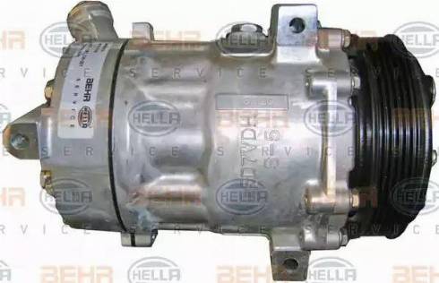 HELLA 8FK 351 334-301 - Компресор, климатизация vvparts.bg