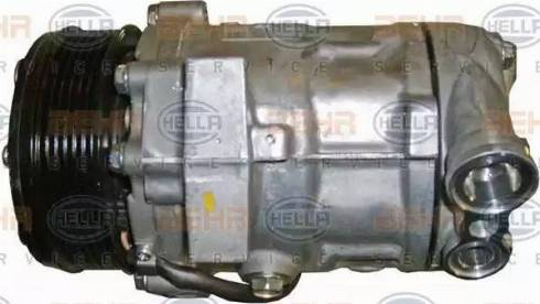 HELLA 8FK 351 334-321 - Компресор, климатизация vvparts.bg