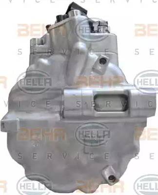 HELLA 8FK 351 334-241 - Компресор, климатизация vvparts.bg