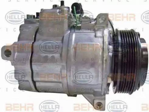 HELLA 8FK 351 334-231 - Компресор, климатизация vvparts.bg