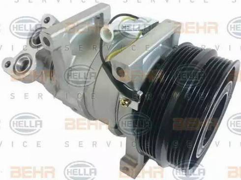 HELLA 8FK 351 322-931 - Компресор, климатизация vvparts.bg