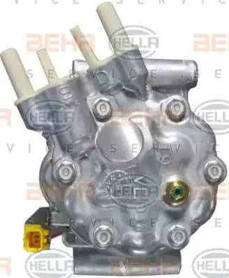 HELLA 8FK 351 322-401 - Компресор, климатизация vvparts.bg