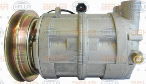 HELLA 8FK 351 322-691 - Компресор, климатизация vvparts.bg