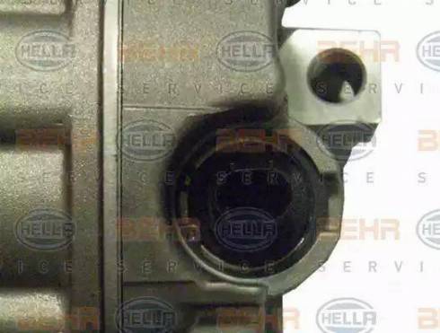 HELLA 8FK 351 322-111 - Компресор, климатизация vvparts.bg