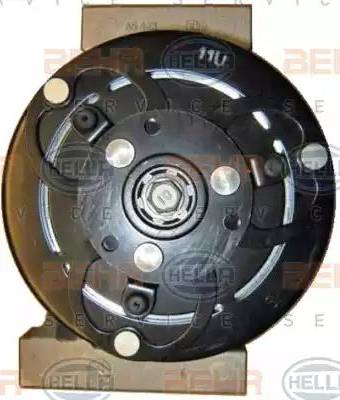 HELLA 8FK 351 322-181 - Компресор, климатизация vvparts.bg