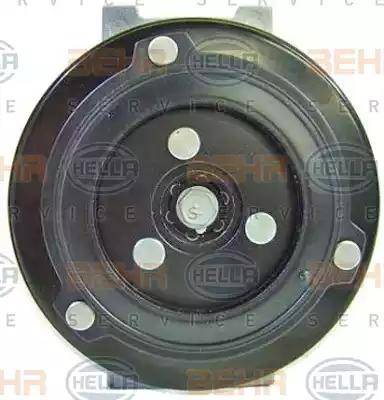 HELLA 8FK 351 322-321 - Компресор, климатизация vvparts.bg