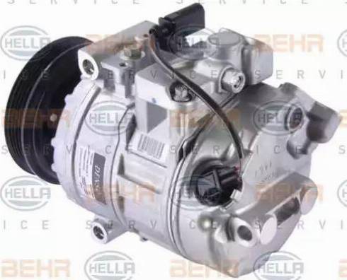 HELLA 8FK 351 322-271 - Компресор, климатизация vvparts.bg