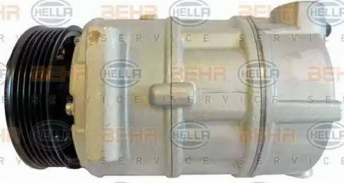 HELLA 8FK 351 322-741 - Компресор, климатизация vvparts.bg