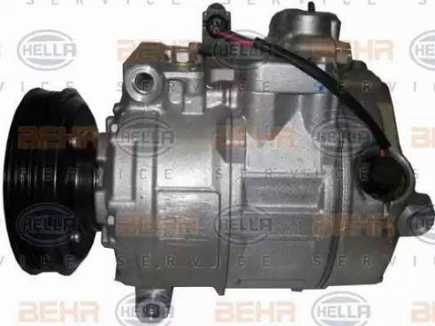 HELLA 8FK 351 322-781 - Компресор, климатизация vvparts.bg