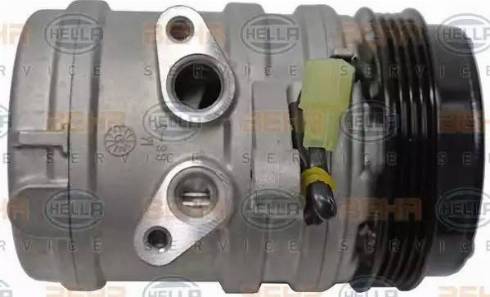 HELLA 8FK 351 273-411 - Компресор, климатизация vvparts.bg