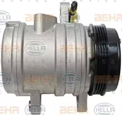 HELLA 8FK 351 273-411 - Компресор, климатизация vvparts.bg