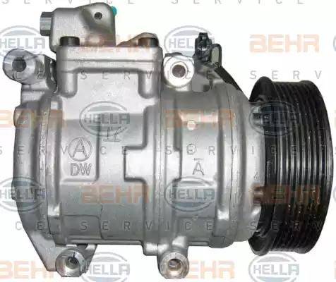 HELLA 8FK 351 273-431 - Компресор, климатизация vvparts.bg